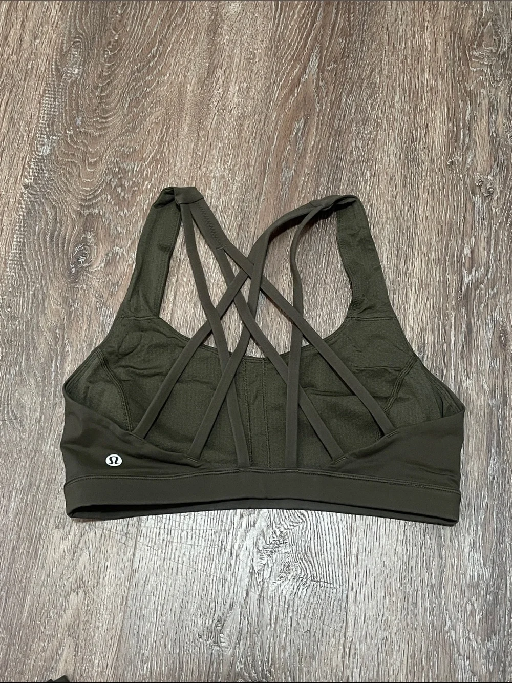 GUC Lululemon Matching Dark Olive Set. Size 6
